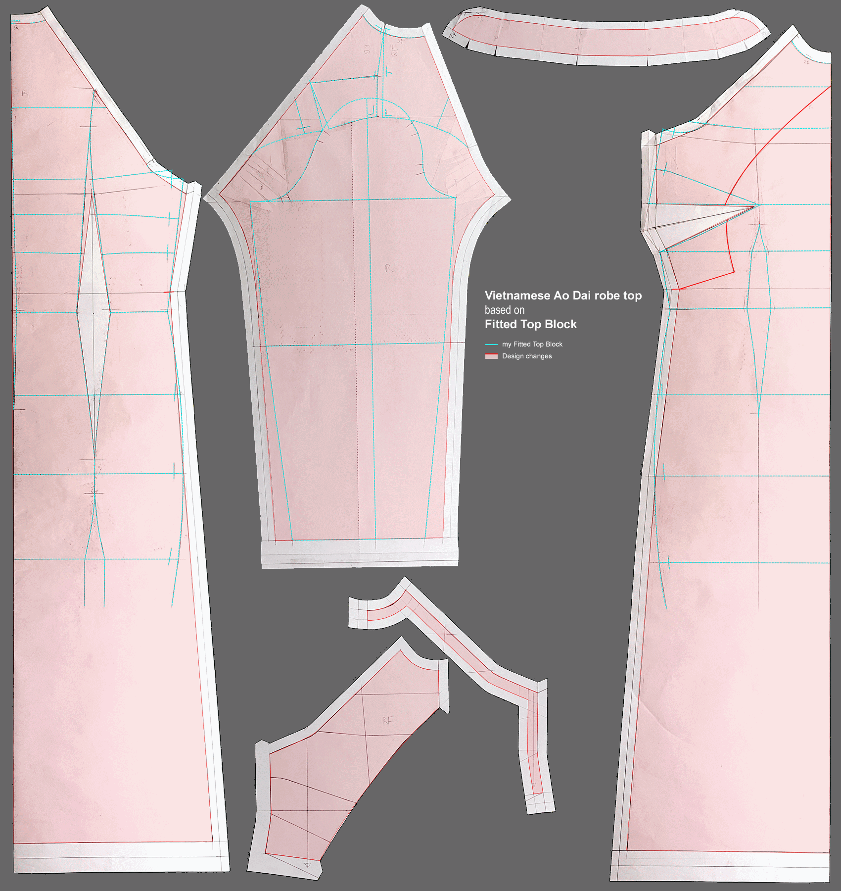 ao dai pattern