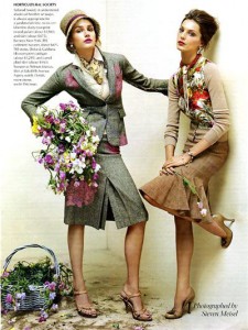 Dolce & Gabbana cardi featured in Vogue US