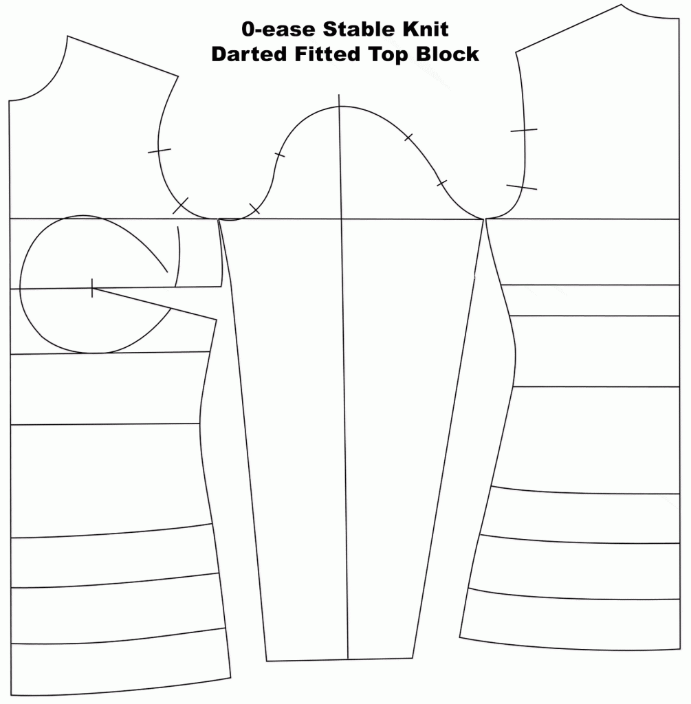 0 ease Fitted Darted